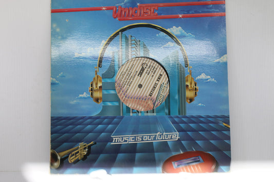 Unidisc Vinyl Record with Music Is Our Future Sleeve Nina Schiller