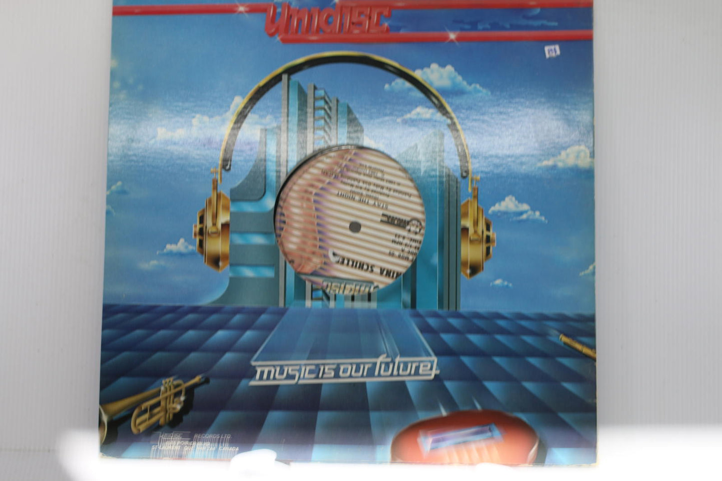 Unidisc Vinyl Record with Music Is Our Future Sleeve Nina Schiller
