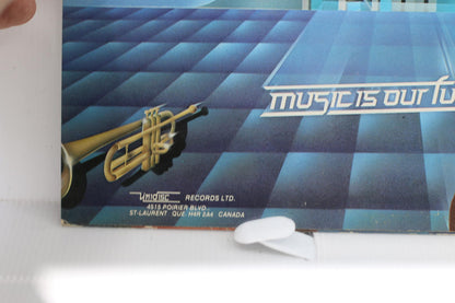 Unidisc Vinyl Record with Music Is Our Future Sleeve Nina Schiller