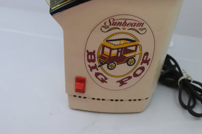 Vintage Sunbeam Popcorn Popper Machine Model PM-1 Retro Electric USA