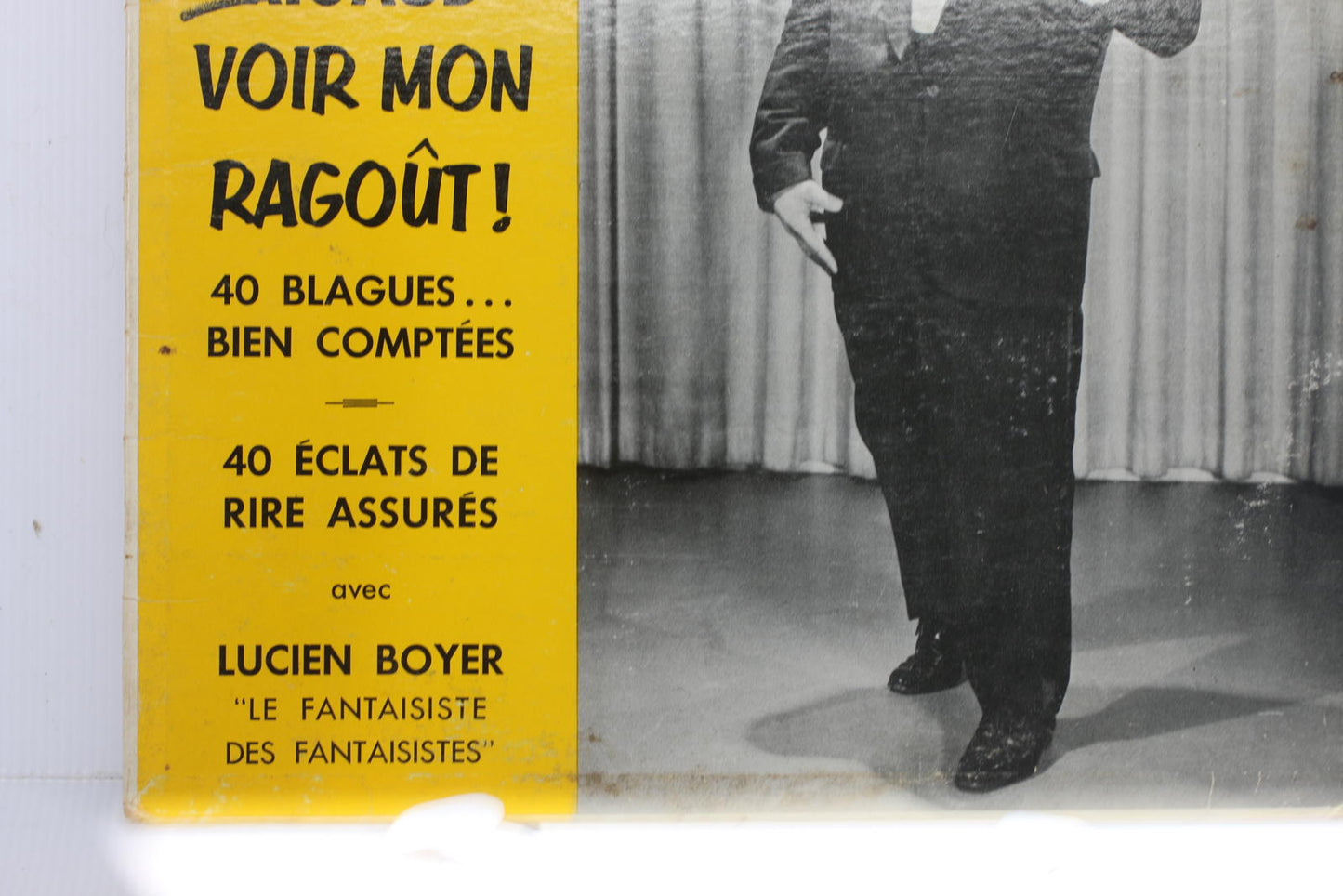 En Revenant de Voir Mon Ragoût! Vinyl Record by Lucien Boyer