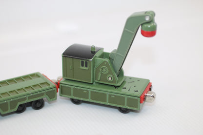 BREAKDOWN TRAIN &FLATBED Thomas and Friends Take N Play Lot 2 cars Rare