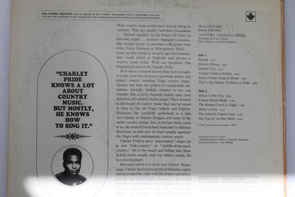 Country Charley Pride Vinyl Record LSP-3645 Stereo