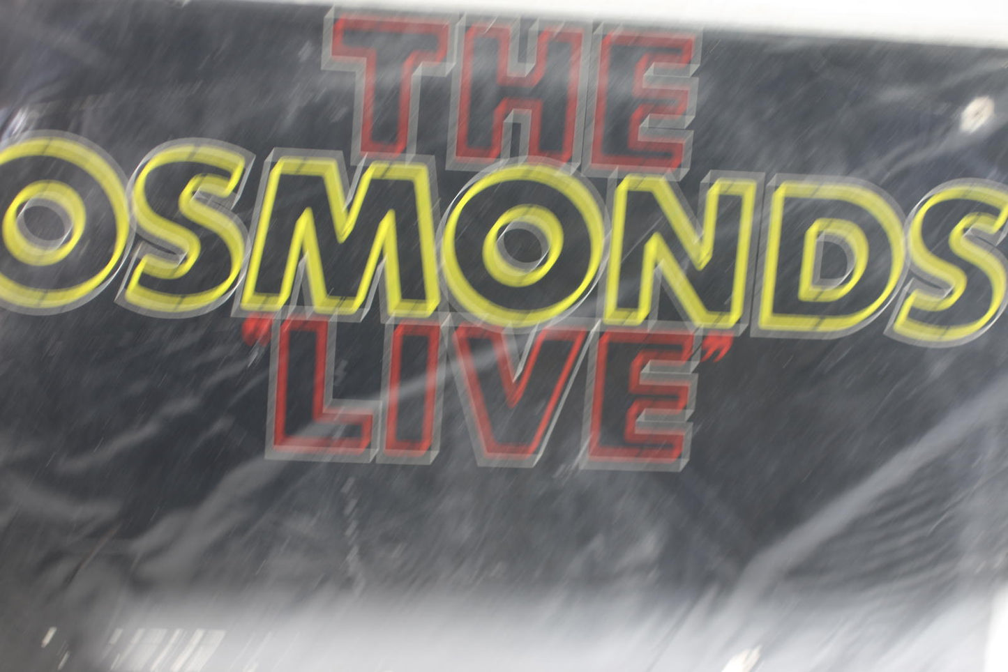 The Osmonds 'Live' Vinyl Record Album