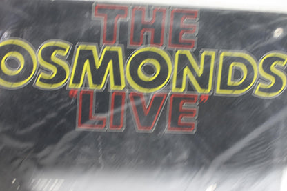 The Osmonds 'Live' Vinyl Record Album