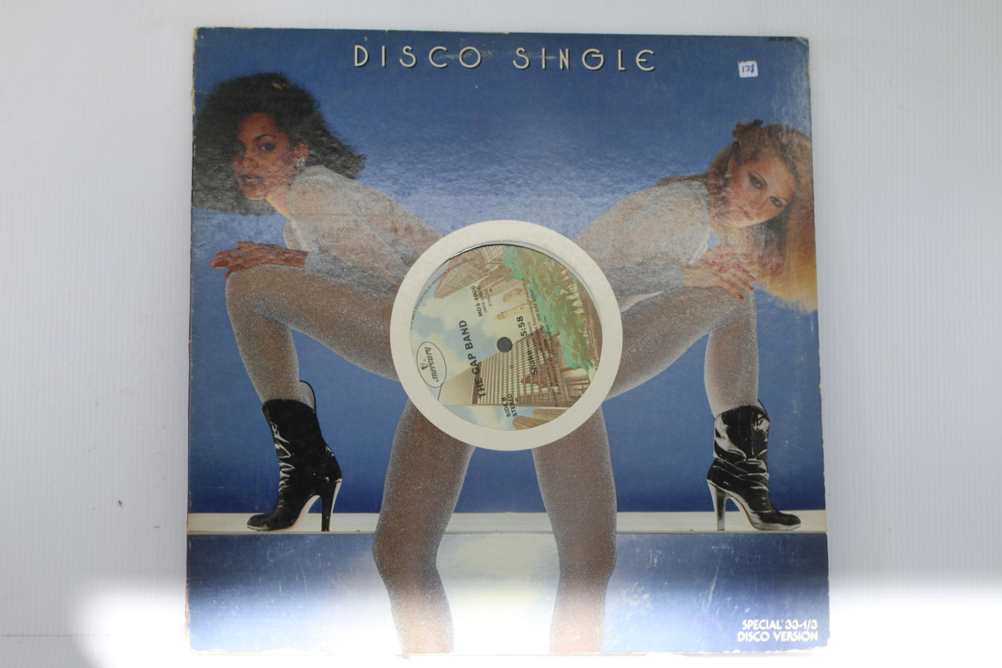 Disco Single Vinyl Record with Sleeve 1979 tHE GAP bAND Bernard LEFEBVRE