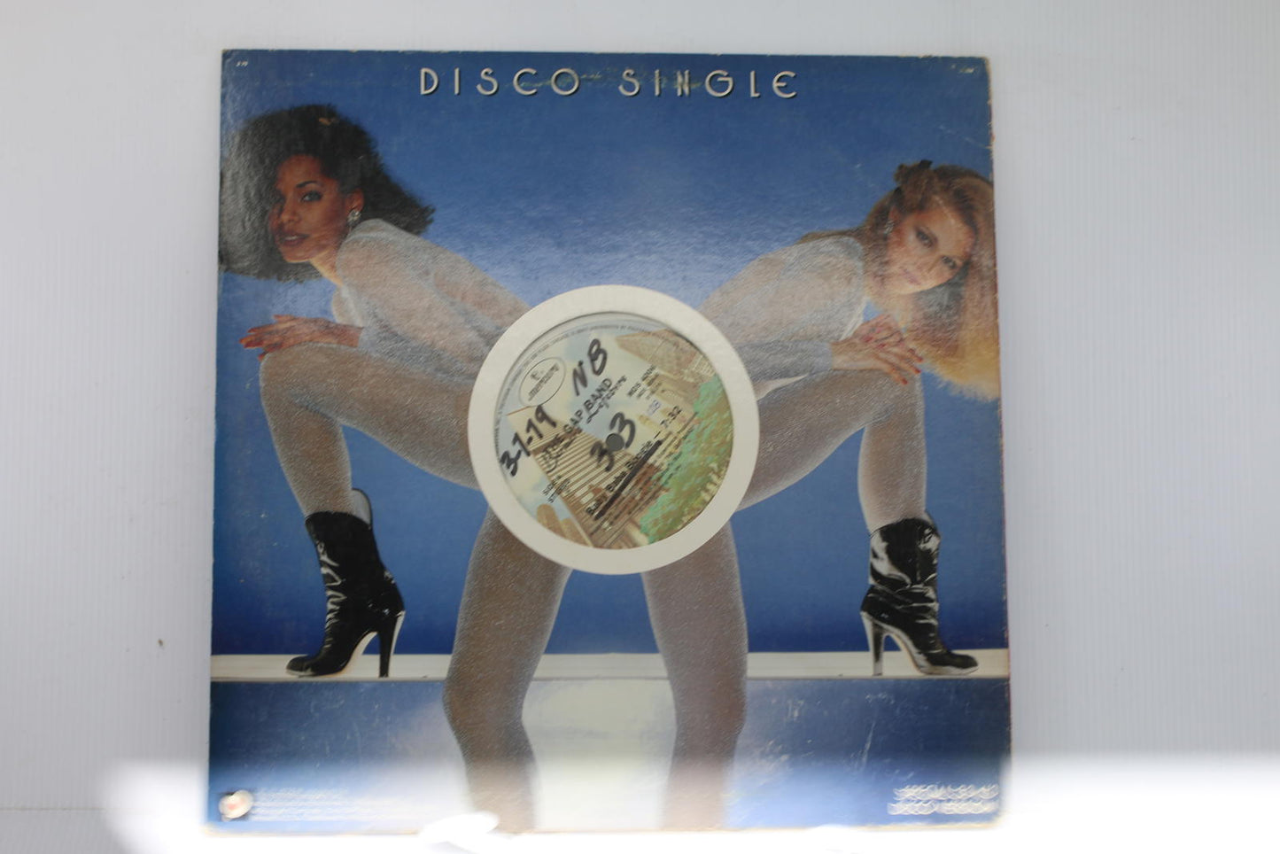Disco Single Vinyl Record with Sleeve 1979 tHE GAP bAND Bernard LEFEBVRE