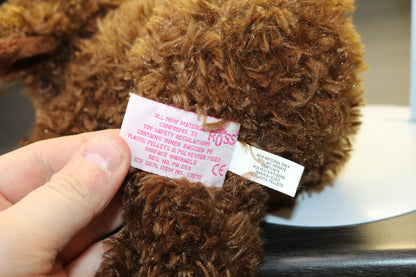 Russ Berrie Lambert Lamb Plush Stuffed Animal Chocolate Brown Shaggy F –  Omniphustoys