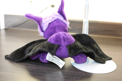 Russ Berrie Li'L Peepers Edward Purple & Black Bat Soft Toy Plush