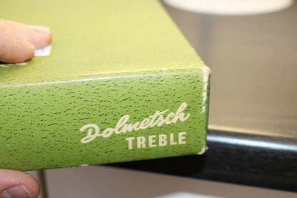 vintage DOLMETSCH TREBLE RECORDER Plastic No cracks and VGC 19INCH