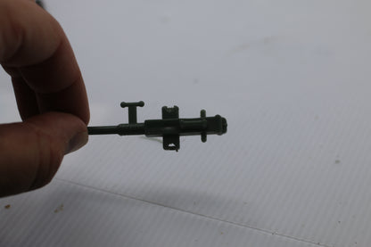 1981 Vintage Remco Sgt. Rock Machine Gun Nest dark green Machine Accessory Part