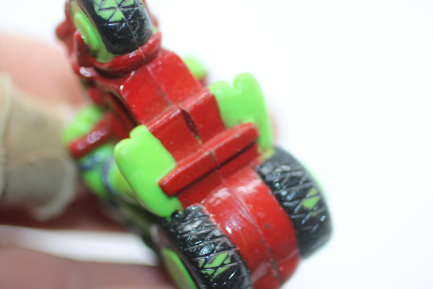 Tmnt Donatello Made In Macau "Dudes" On The Side Keychain/Ornament 1990s HTF WoW