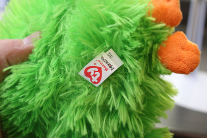 TY | TY Frizzys Scoops Plush Green Monster Stuffed