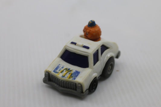 McDonald's Big Mac Pull Back Police Car Toy - 1984 Ertl Vintage!