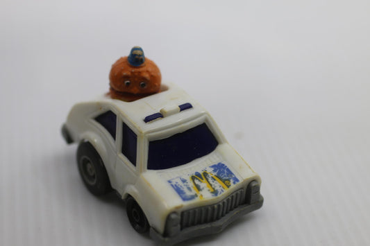 McDonald's Big Mac Pull Back Police Car Toy - 1984 Ertl Vintage!