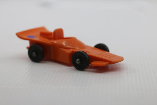 VINTAGE GALANITE SWEDEN RACING CAR FORMULA 1 Orange VINYL 1960s Good Condition