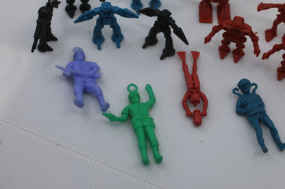 Rogun Robots Loose 1.75" Plastic Figure Lot Arco toys