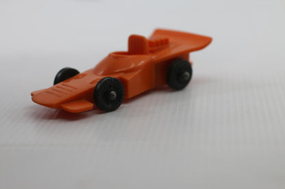 VINTAGE GALANITE SWEDEN RACING CAR FORMULA 1 Orange VINYL 1960s Good Condition