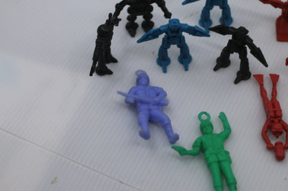 Rogun Robots Loose 1.75" Plastic Figure Lot Arco toys