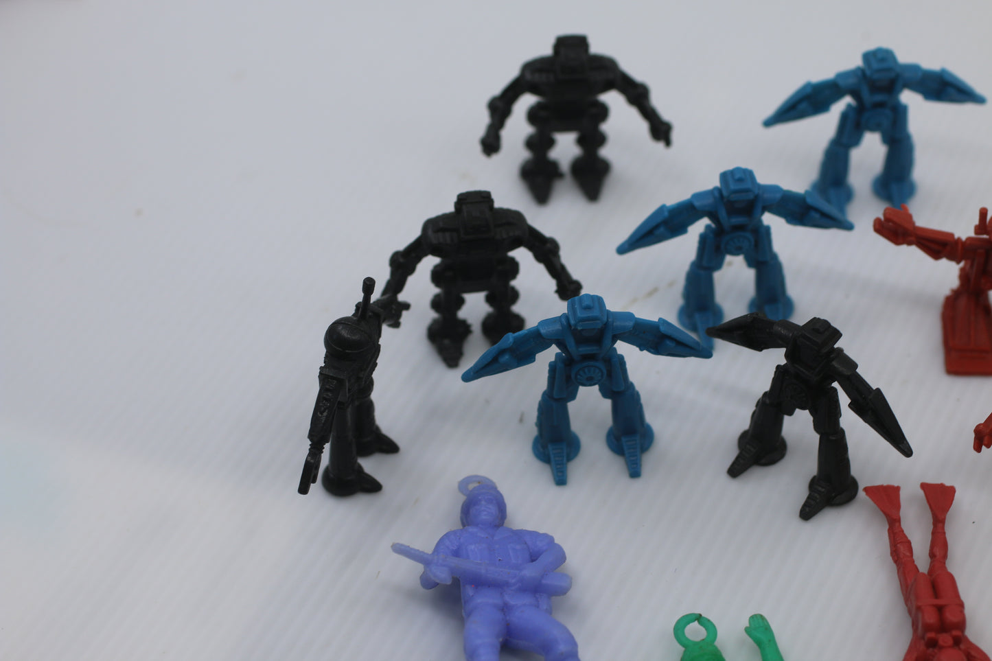 Rogun Robots Loose 1.75" Plastic Figure Lot Arco toys