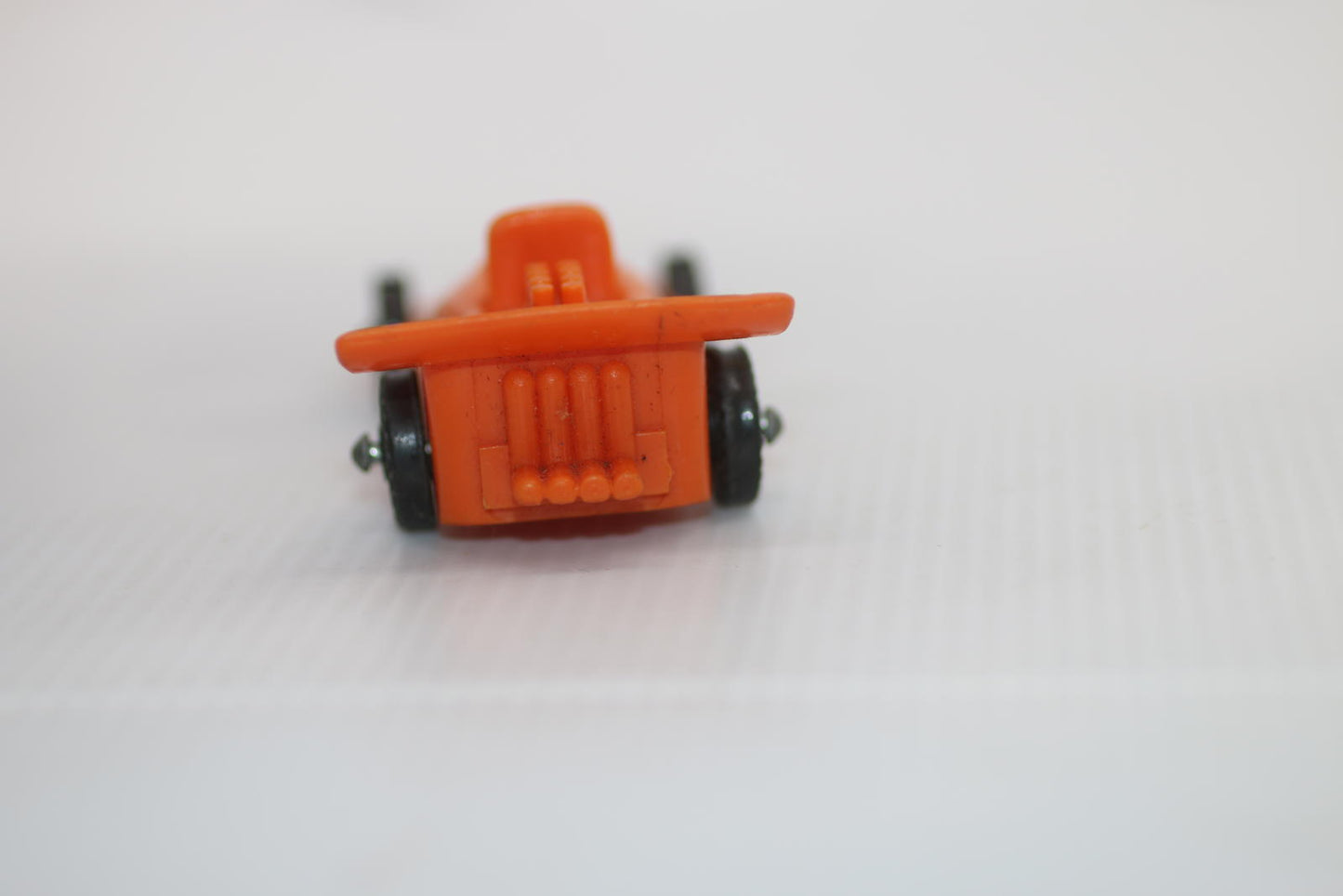 VINTAGE GALANITE SWEDEN RACING CAR FORMULA 1 Orange VINYL 1960s Good Condition
