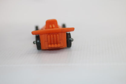 VINTAGE GALANITE SWEDEN RACING CAR FORMULA 1 Orange VINYL 1960s Good Condition