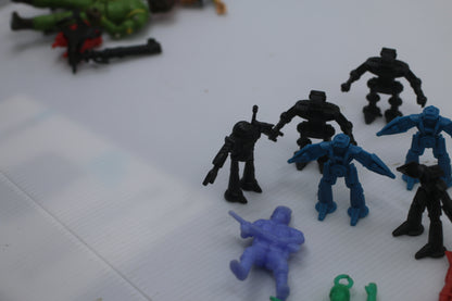 Rogun Robots Loose 1.75" Plastic Figure Lot Arco toys