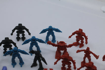 Rogun Robots Loose 1.75" Plastic Figure Lot Arco toys