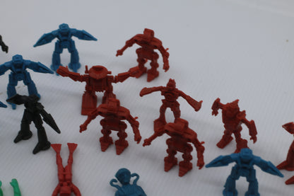 Rogun Robots Loose 1.75" Plastic Figure Lot Arco toys