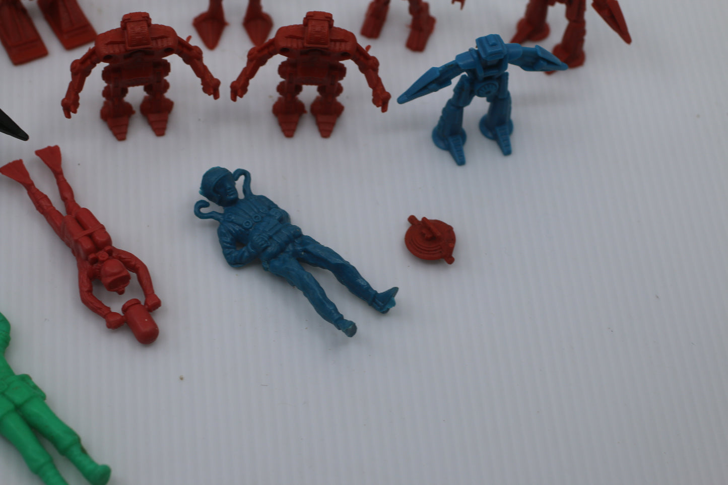 Rogun Robots Loose 1.75" Plastic Figure Lot Arco toys