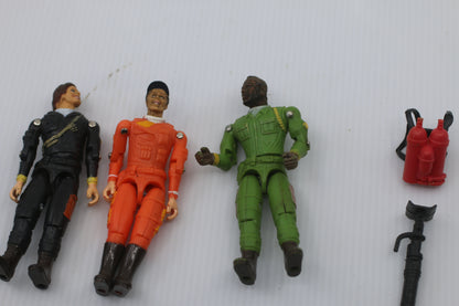 VTG 1983 A-Team Gallon Action Figure Lot Mr T Murdock Face *READ*