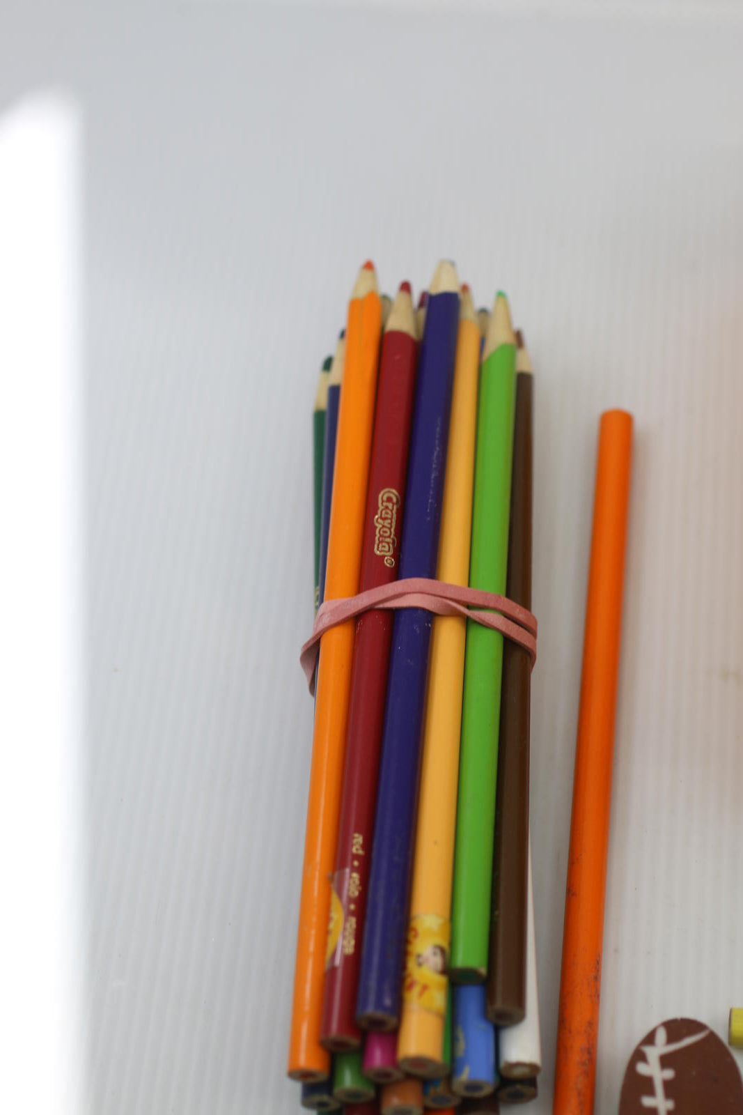 Vintage Garfield Pencil Box School Supply Lot Crayola Pens Pencils Eraser