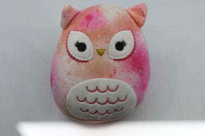 Squishmallows Pink Owl Plush Kellytoy Jazwares Soft Stuffed Animal