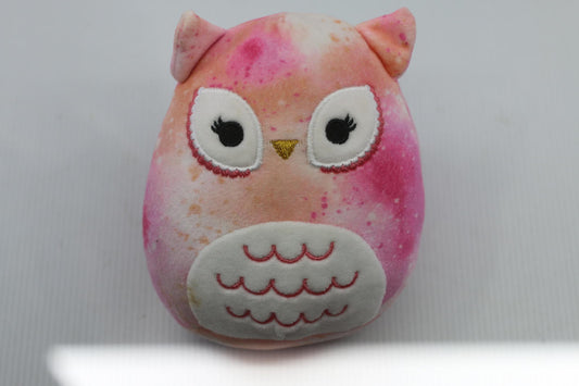 Squishmallows Pink Owl Plush Kellytoy Jazwares Soft Stuffed Animal