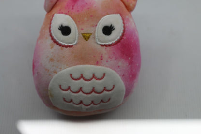Squishmallows Pink Owl Plush Kellytoy Jazwares Soft Stuffed Animal
