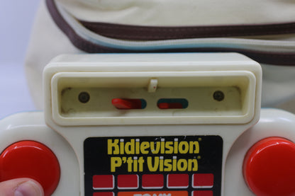 Vintage Tomy Kidievision Manual Handheld Game Pacman Pinball Basketball