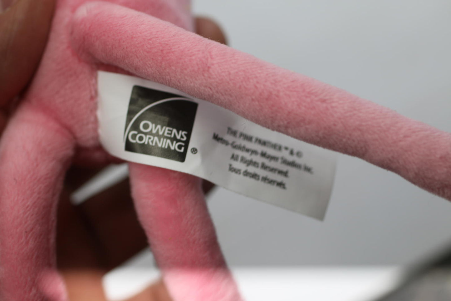 Exclusive OWENS CORNING The Pink Panther MGM Studio Plush Stuffed Animal 11"
