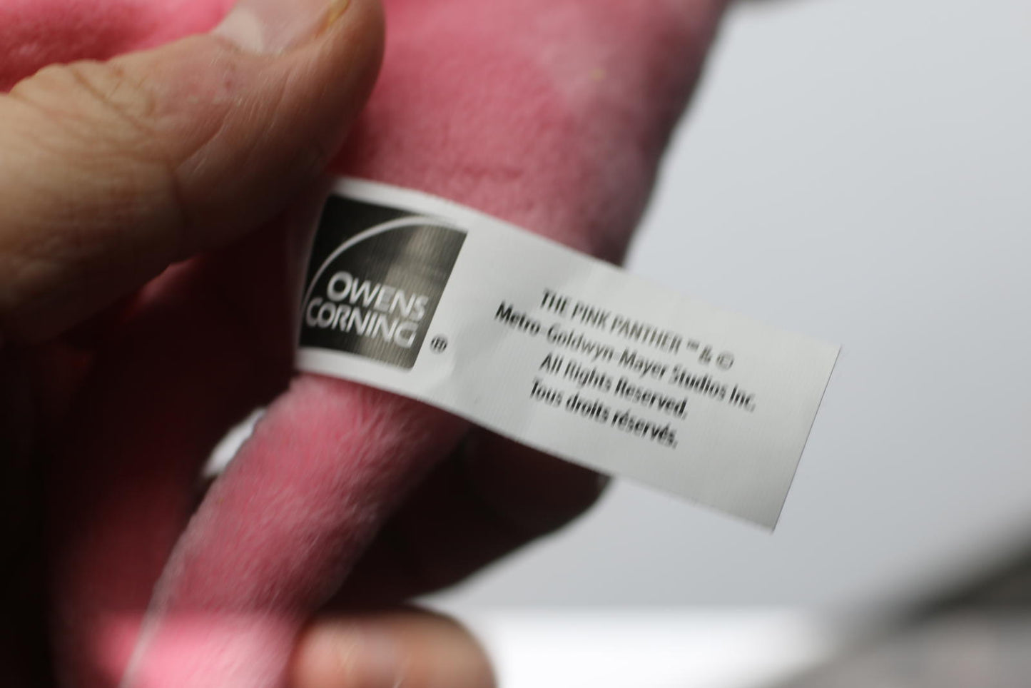 Exclusive OWENS CORNING The Pink Panther MGM Studio Plush Stuffed Animal 11"