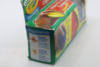 Crayola My First Easy Palm Grip Egg Shaped 3 Crayons in box toys