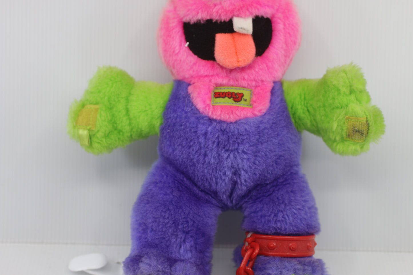 Vintage 1986 ZUGLY Plush Hug A Monster Pet Stuffed Animal Marchon Rare