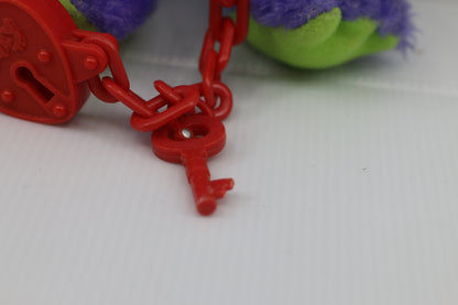 Vintage 1986 ZUGLY Plush Hug A Monster Pet Stuffed Animal Marchon Rare