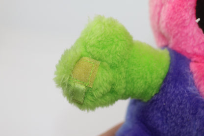 Vintage 1986 ZUGLY Plush Hug A Monster Pet Stuffed Animal Marchon Rare