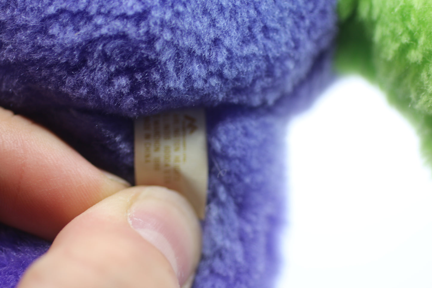 Vintage 1986 ZUGLY Plush Hug A Monster Pet Stuffed Animal Marchon Rare