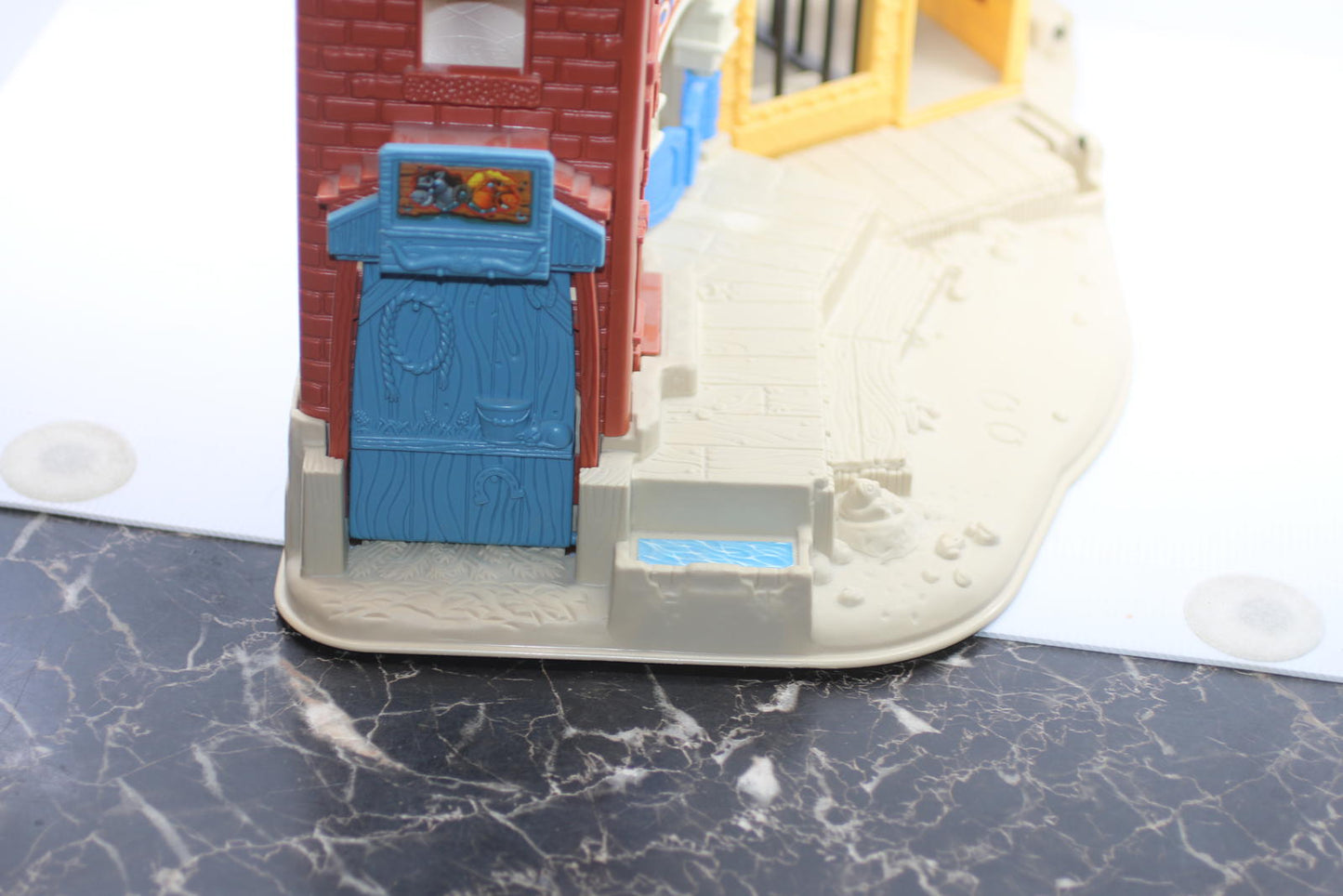 Vintage 1996 Fisher Price Great Adventure Wild Western Town Sheriff Hotel Bank