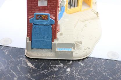 Vintage 1996 Fisher Price Great Adventure Wild Western Town Sheriff Hotel Bank