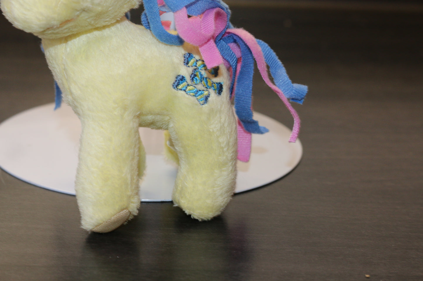 Plush My Little Pony Sweetie Drops Bonbon 2014 Yellow 5.5X4”