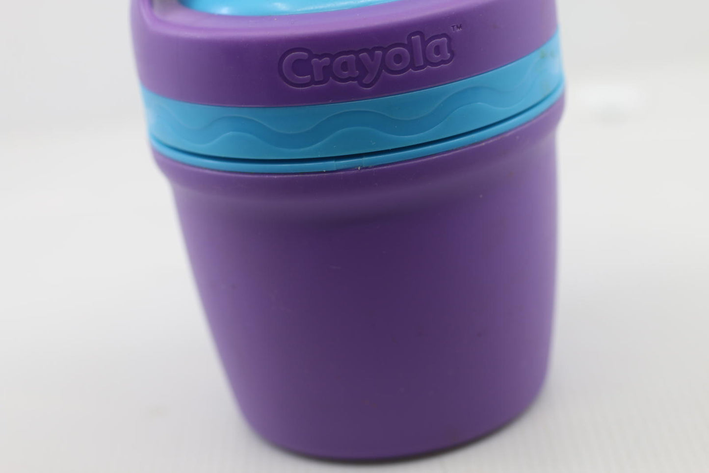 Crayola Kids Insulated Food Container Soup Jar Purple Blue Lunch Box IPC 2016