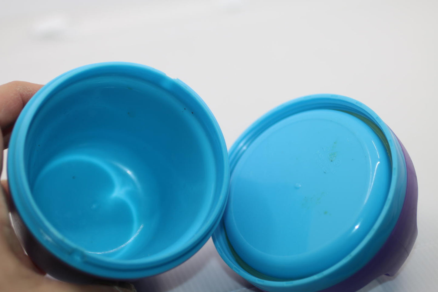 Crayola Kids Insulated Food Container Soup Jar Purple Blue Lunch Box IPC 2016