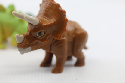Jurassic World Camp Cretaceous Triceratops McDonald's Happy Meal Toy #8 Loose
