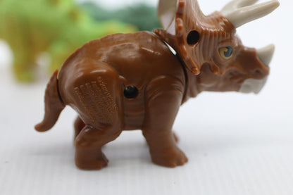 Jurassic World Camp Cretaceous Triceratops McDonald's Happy Meal Toy #8 Loose